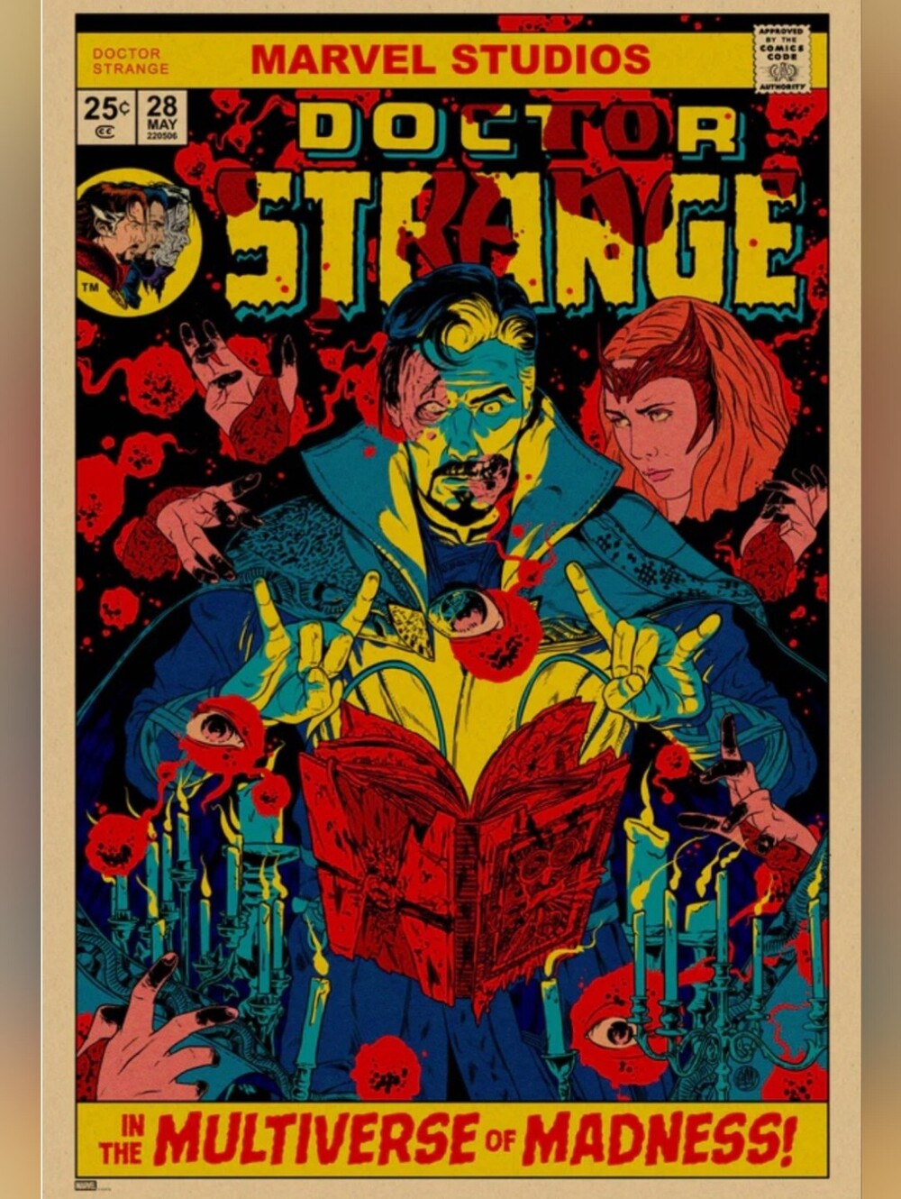 Mondo Poster - Dr. Strange MOM - 194 Of 240 - Johnny Dombrowski 2023
